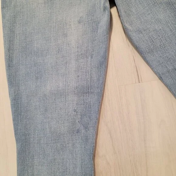 LAGENCE Jeans Denim Catalina High Line Distressed Cropped Size 27 - Picture 15 of 16